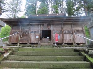 須波阿須疑神社　拝殿