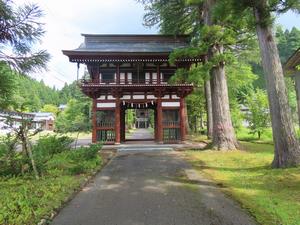 須波阿須疑神社　楼門