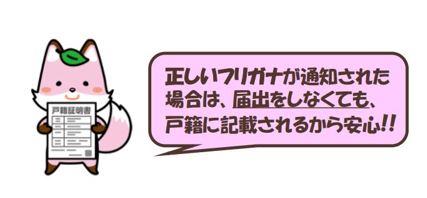戸籍キツネ